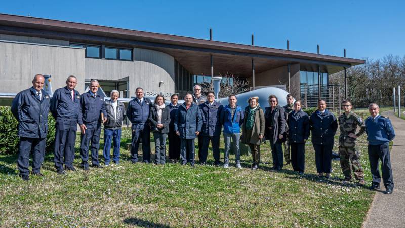Visite de la Base Aérienne 942 de Lyon Mont Verdun