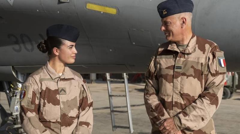 Base aérienne projetée (BAP) au Levant - Portrait d'un père et sa fille