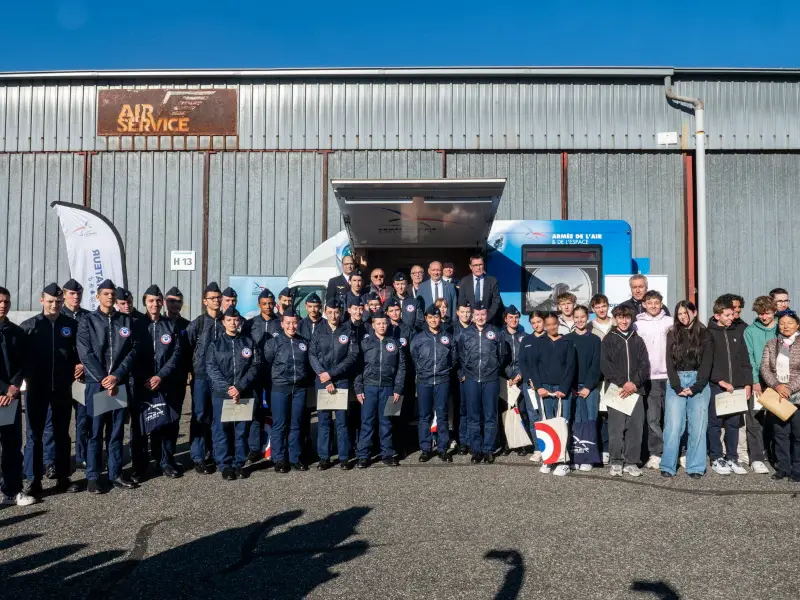 Réception du brevet d'initiation aéronotique (BIA) par la promotion 2025